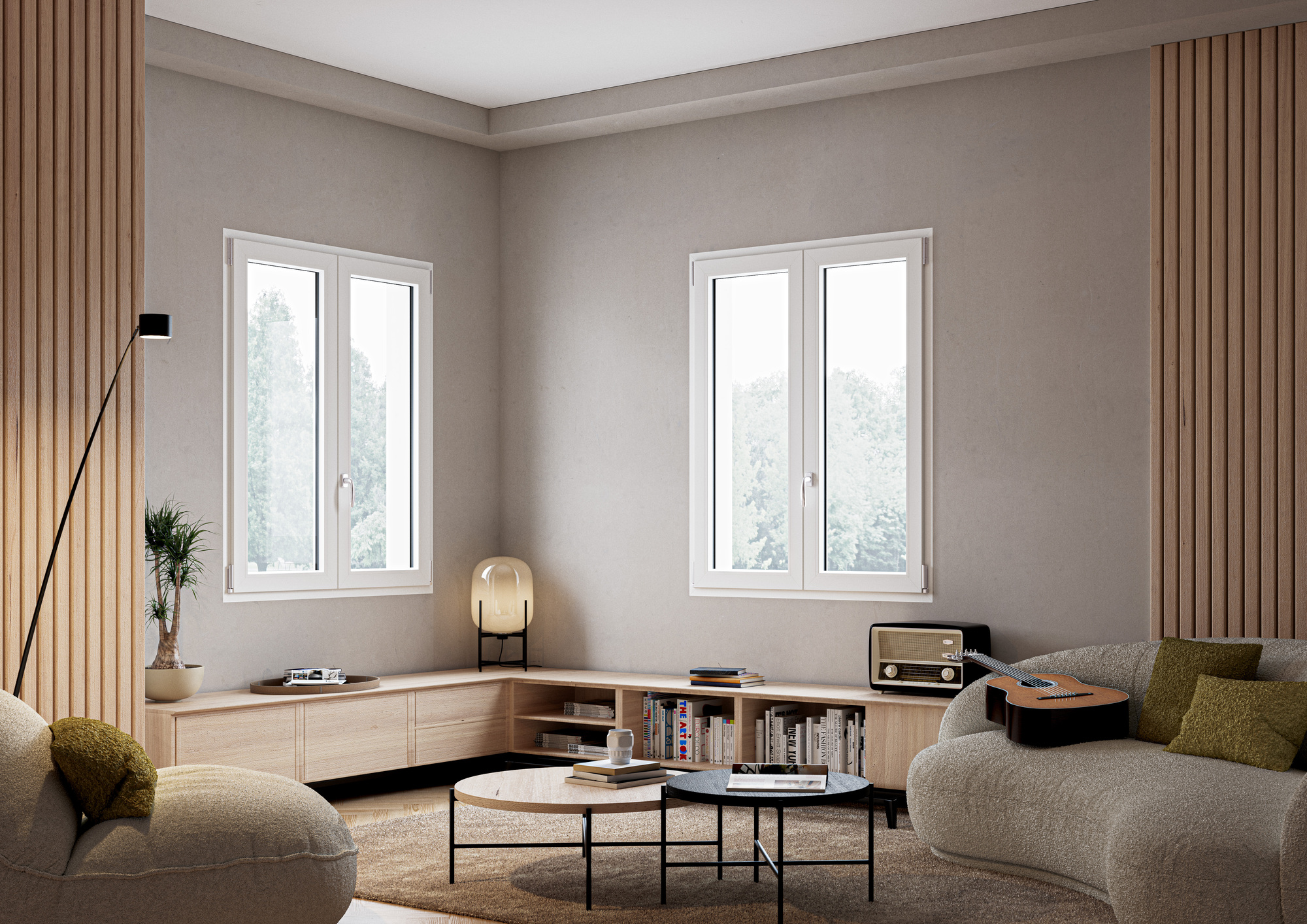 Serramento in PVC antea-70